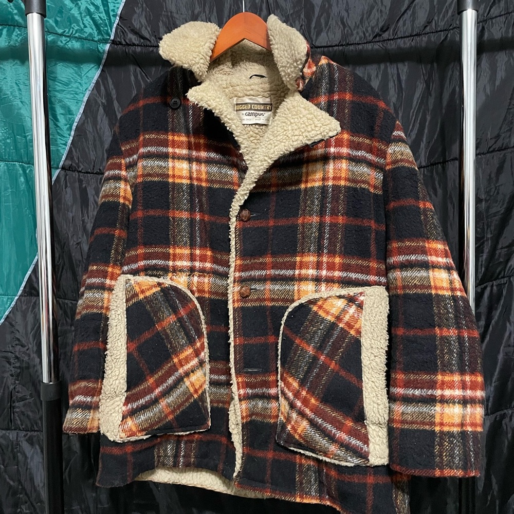 VERY WARM WINTER FLANNEL COAT